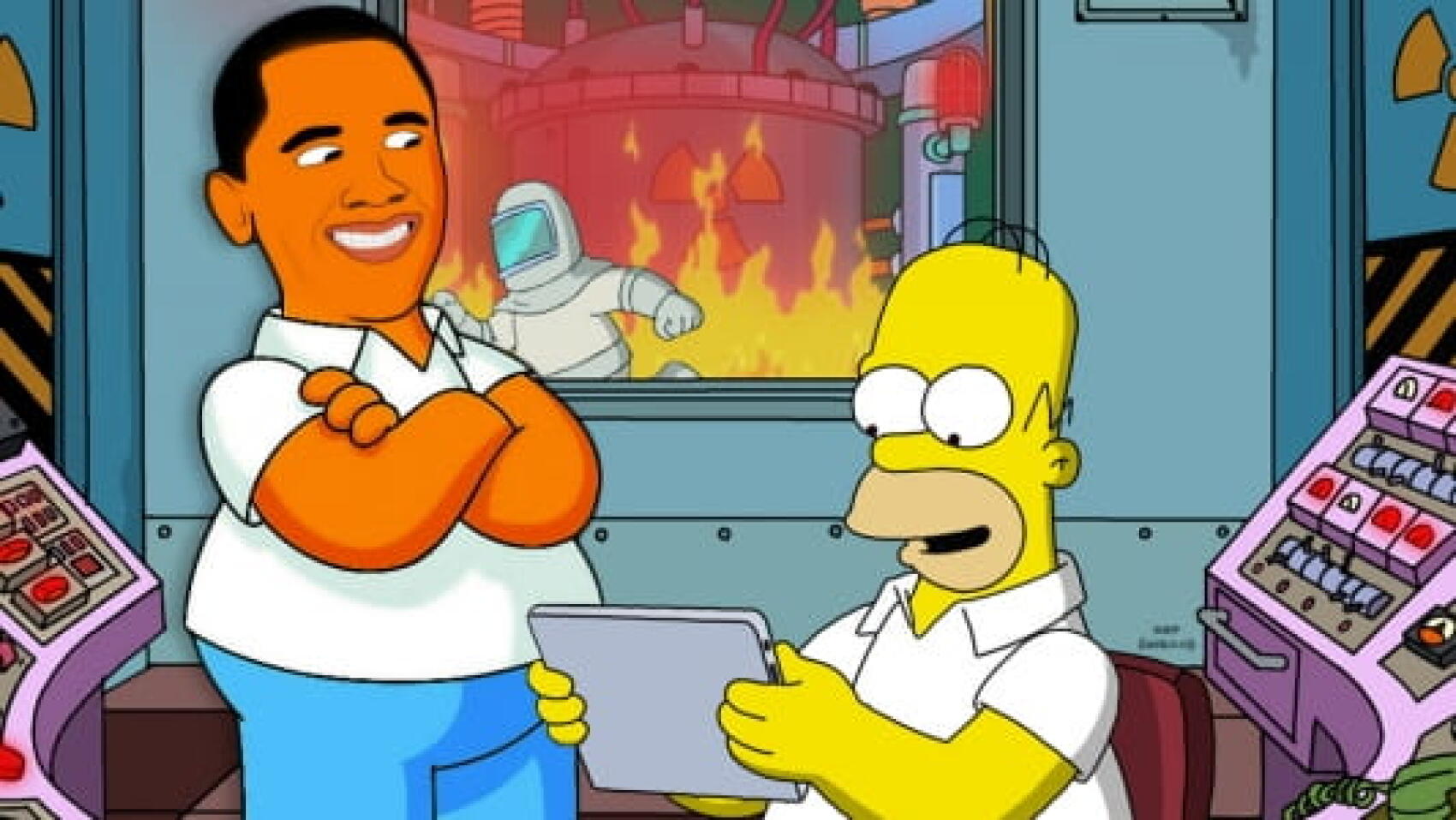 Mr. Burns votera Mitt Romney