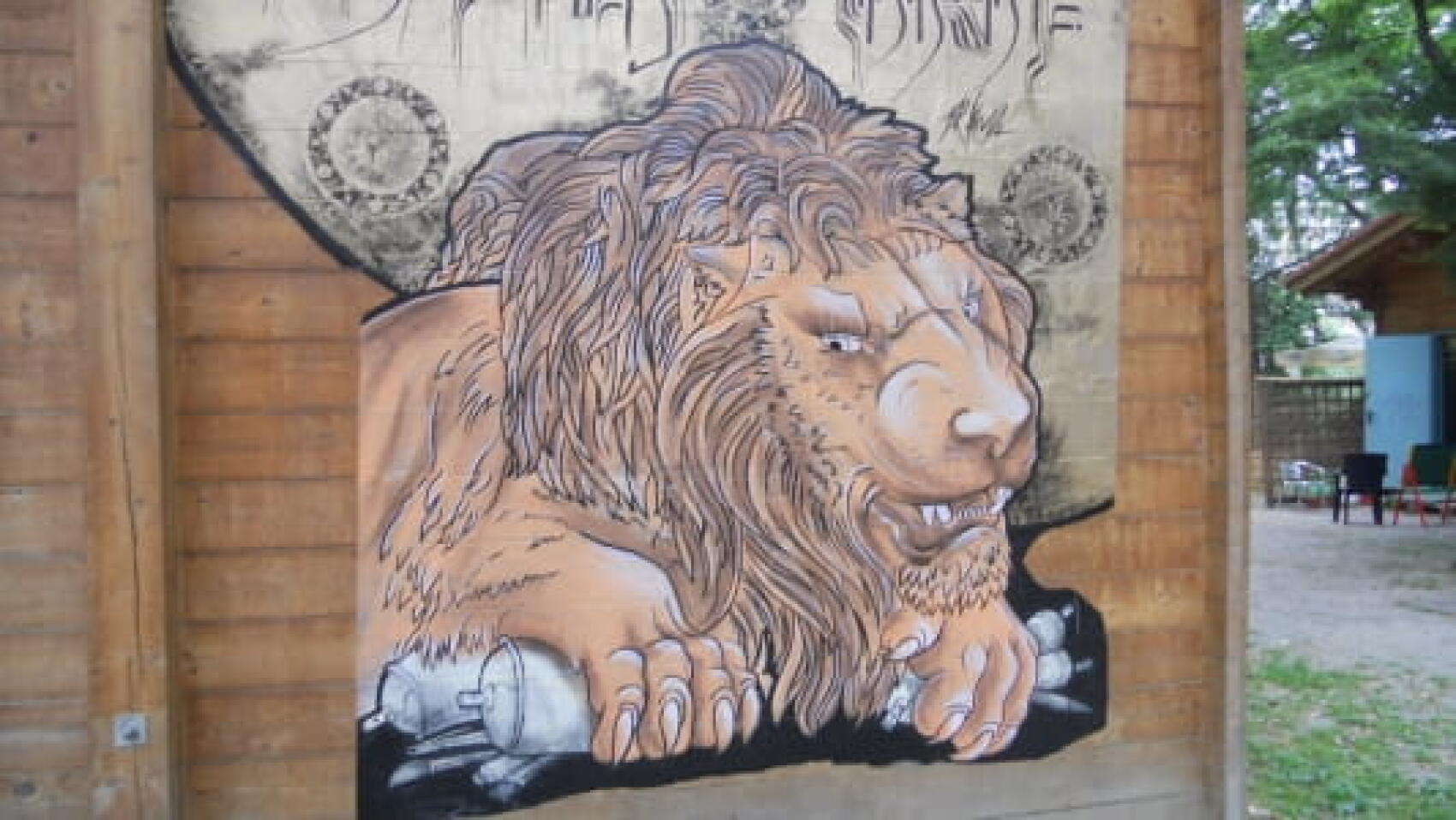 Un zoo transformé en temple du street art