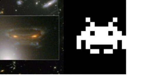 La Nasa capture un Space Invaders