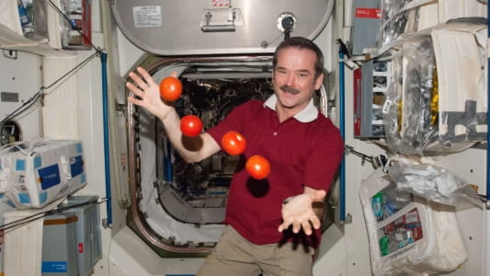 La télé-réalité de l'espace