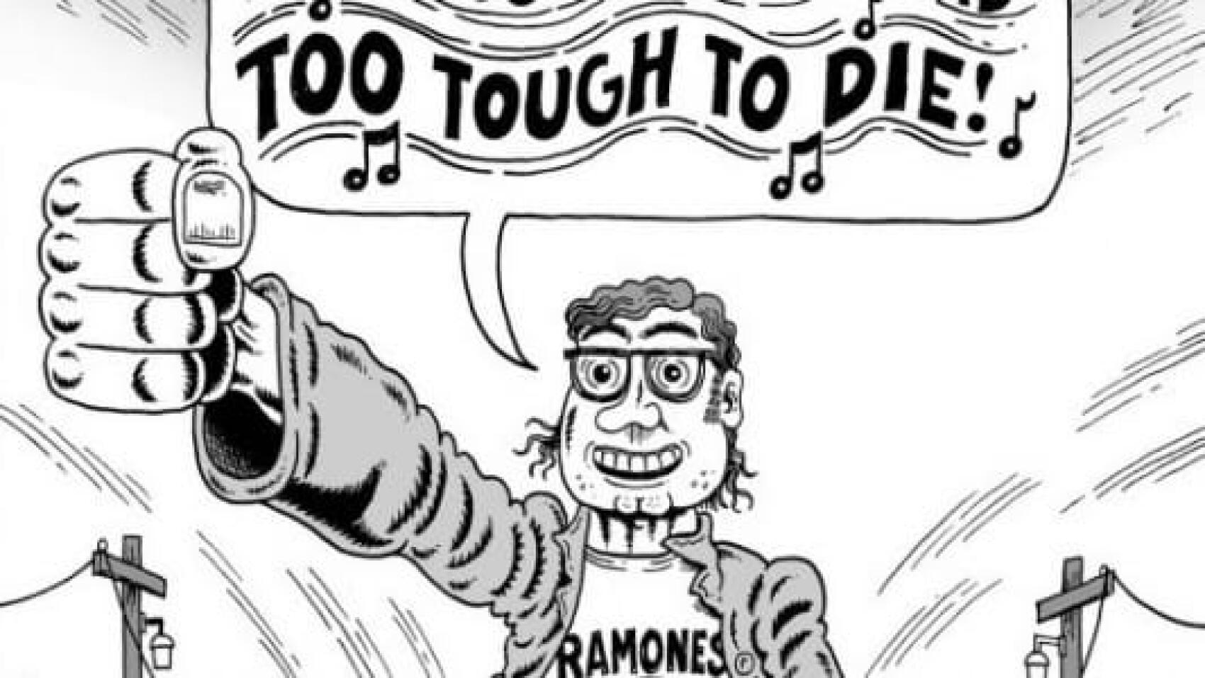 Punk, rock et bande-dessinée