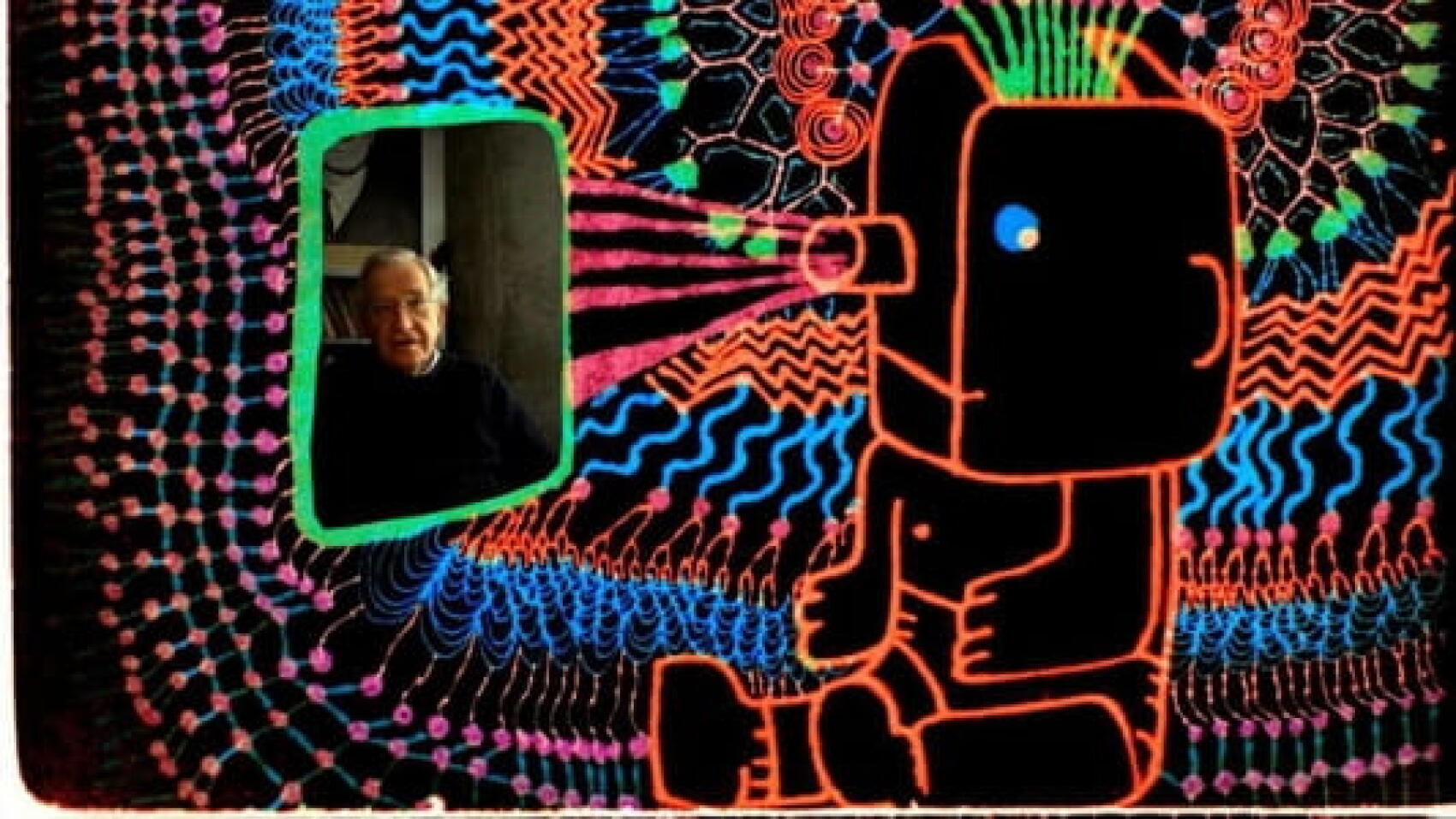 Gondry philosophe avec Noam Chomsky