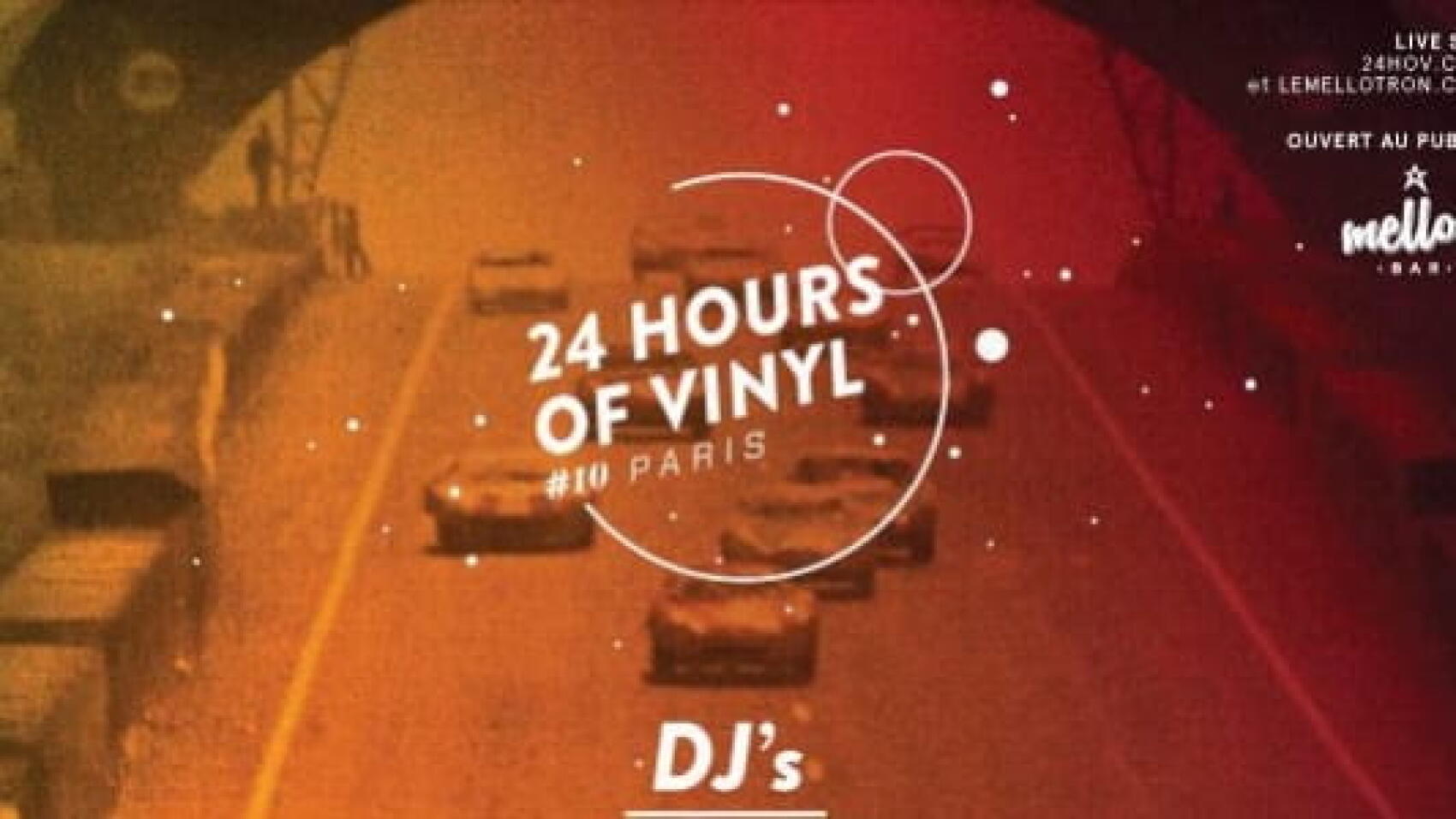 24H de vinyles en livestream du mellotron.