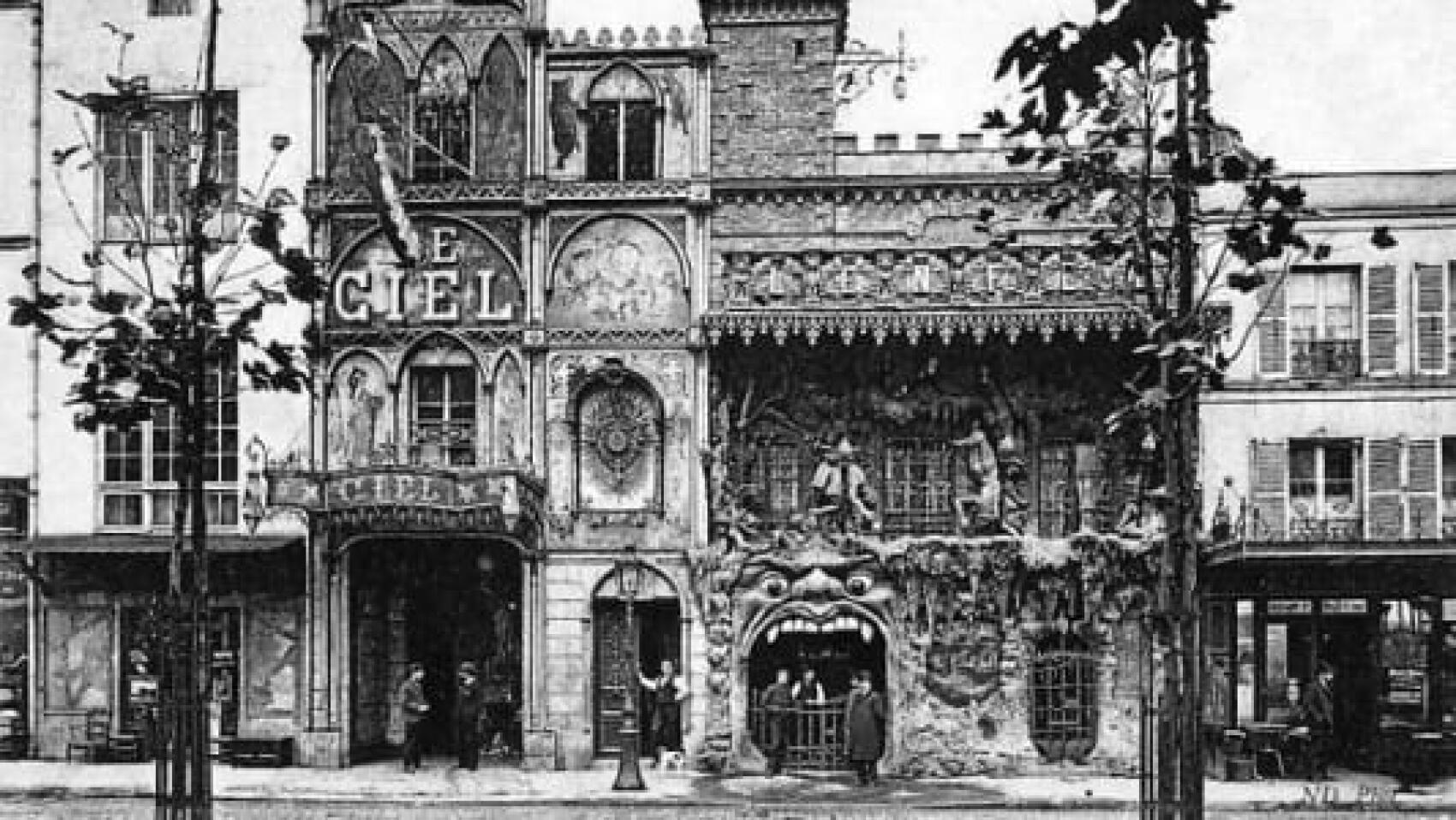 L'entrée aux Enfers au Cabaret de l'Enfer