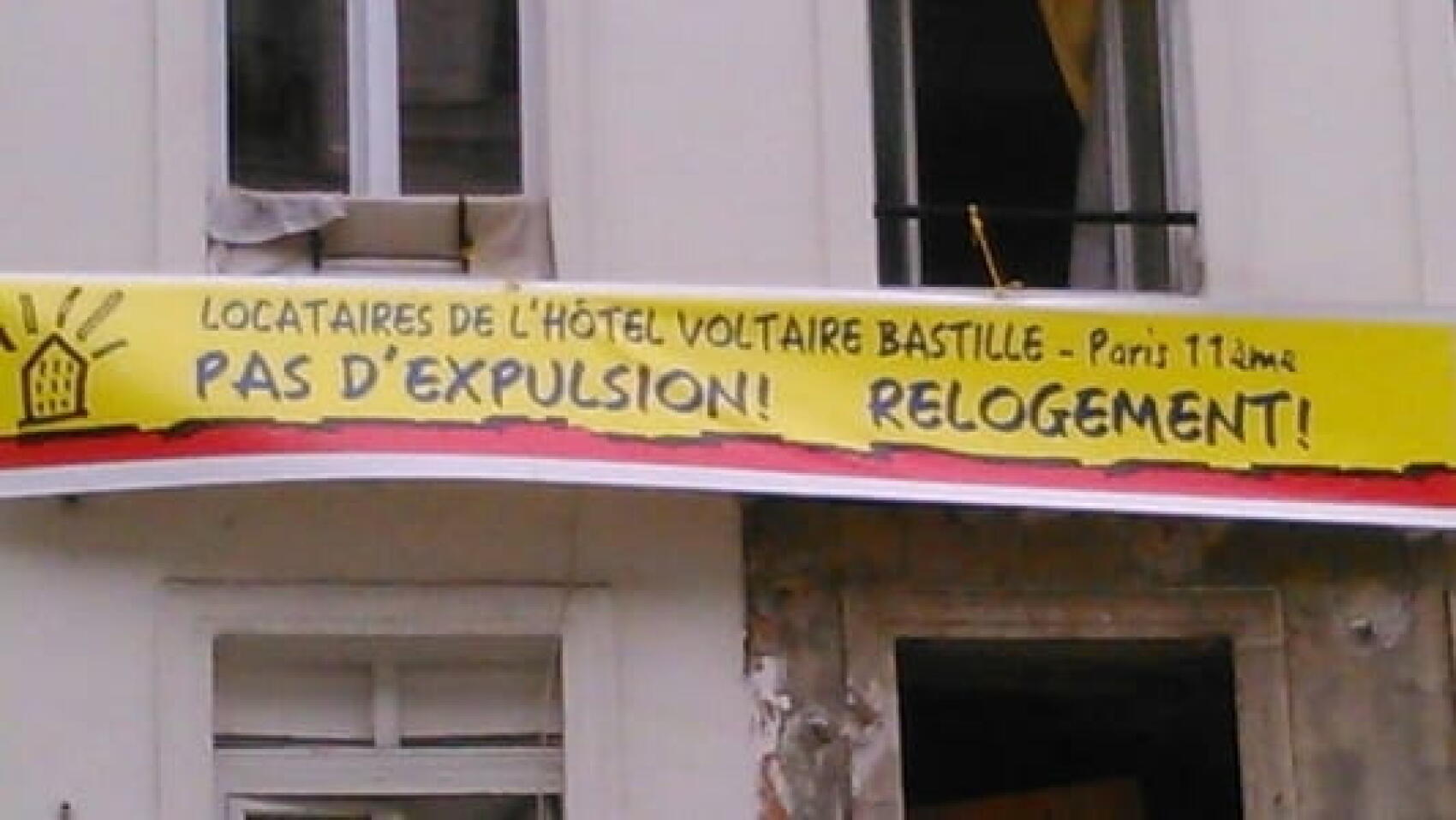 Les chibanis du faubourg St Antoine sont menacés d’expulsion.