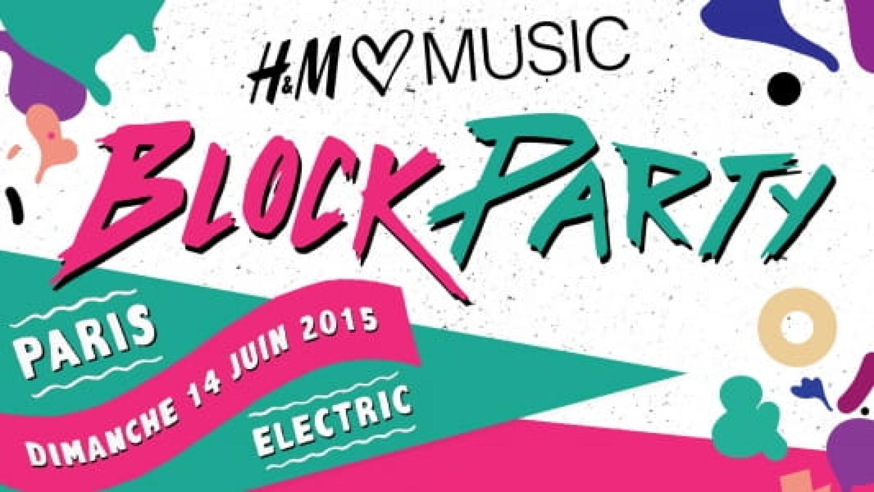 Nova vous invite à la Block Party H&M Loves Music
