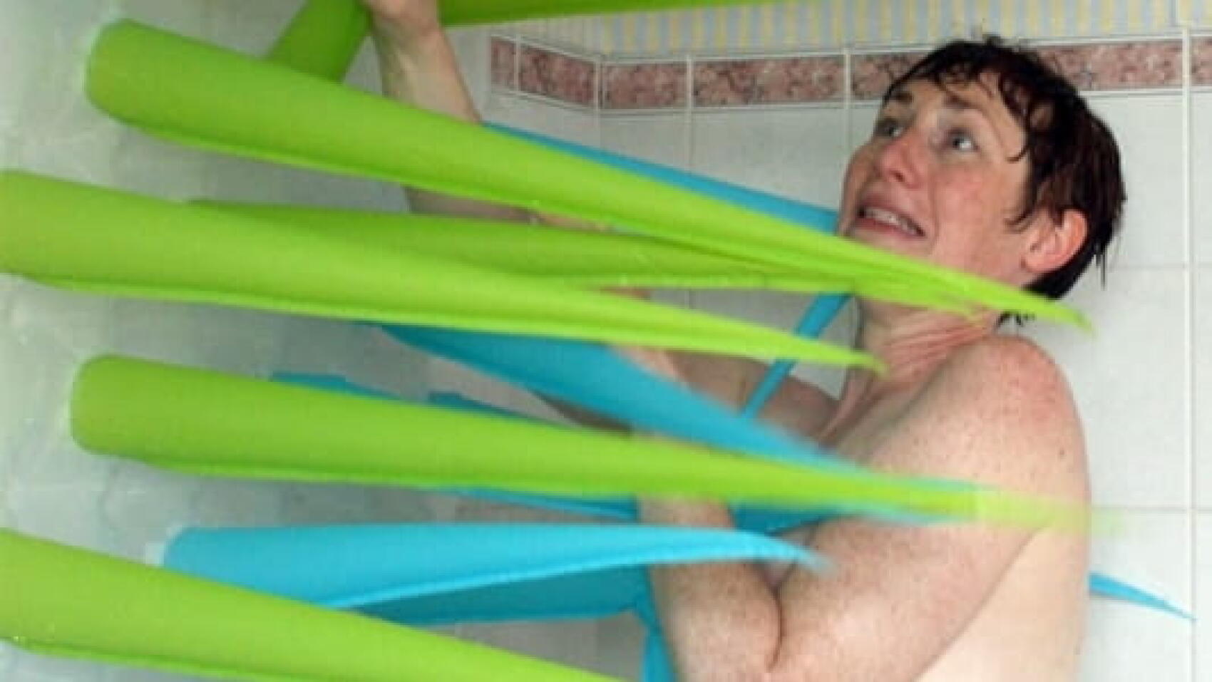 Mon rideau de douche, ce militant !