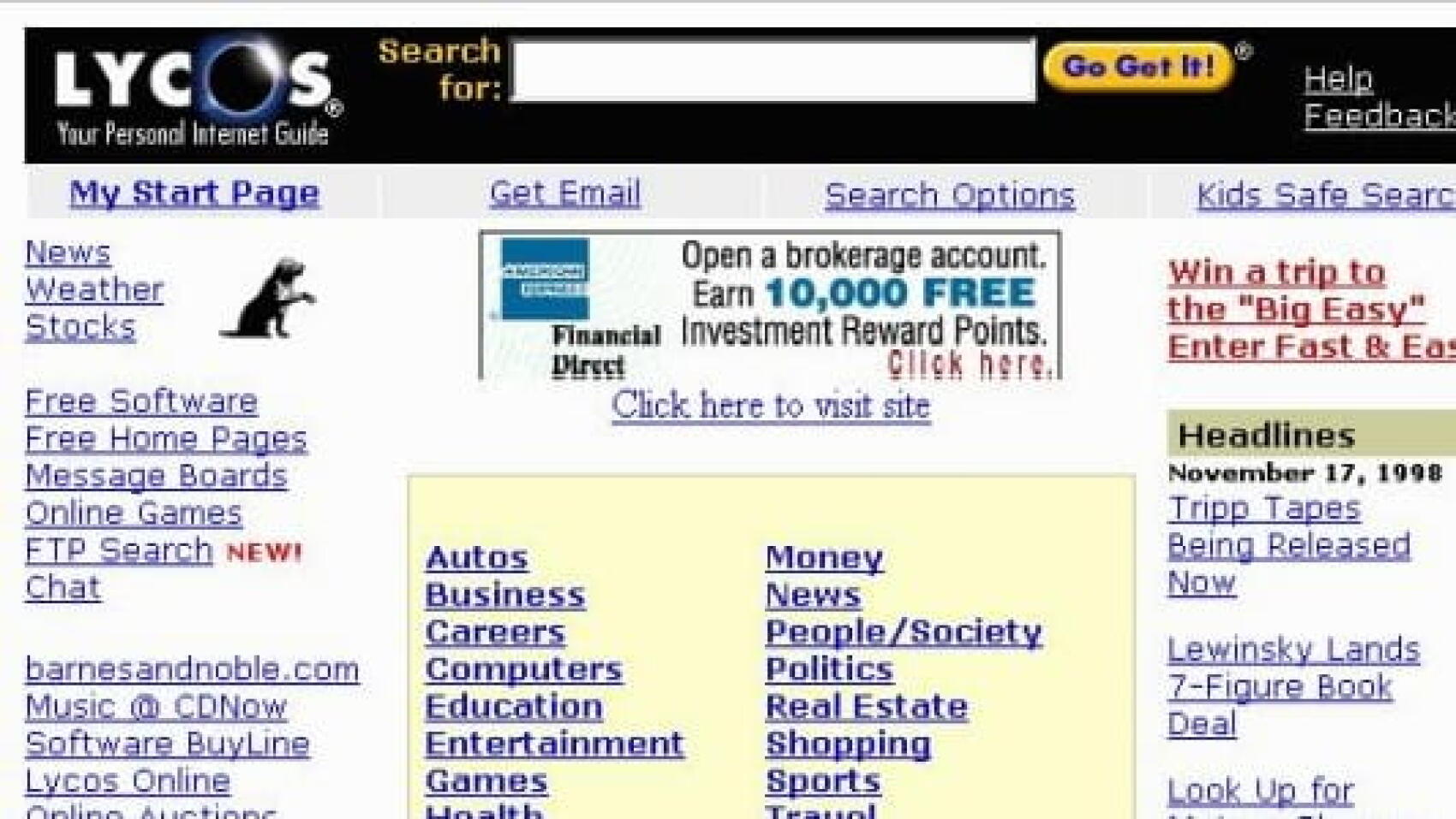 Le tout premier site internet du monde