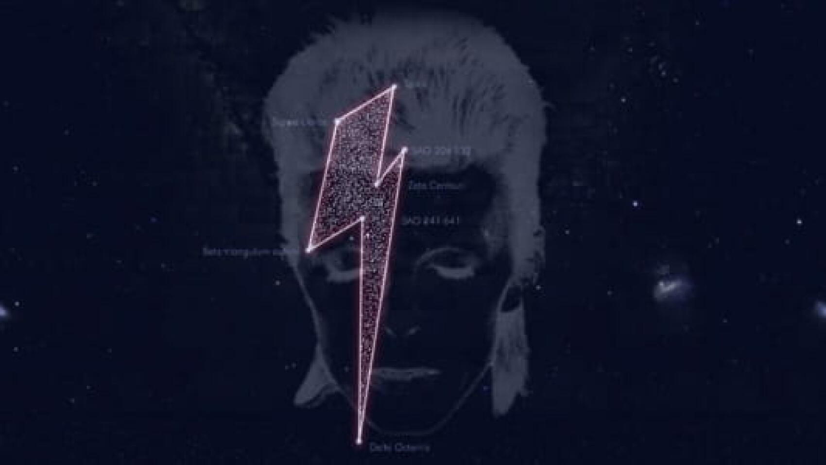 David Bowie a maintenant une constellation en son honneur