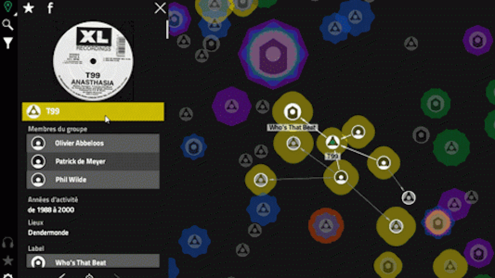 Cartographie des scènes underground belges