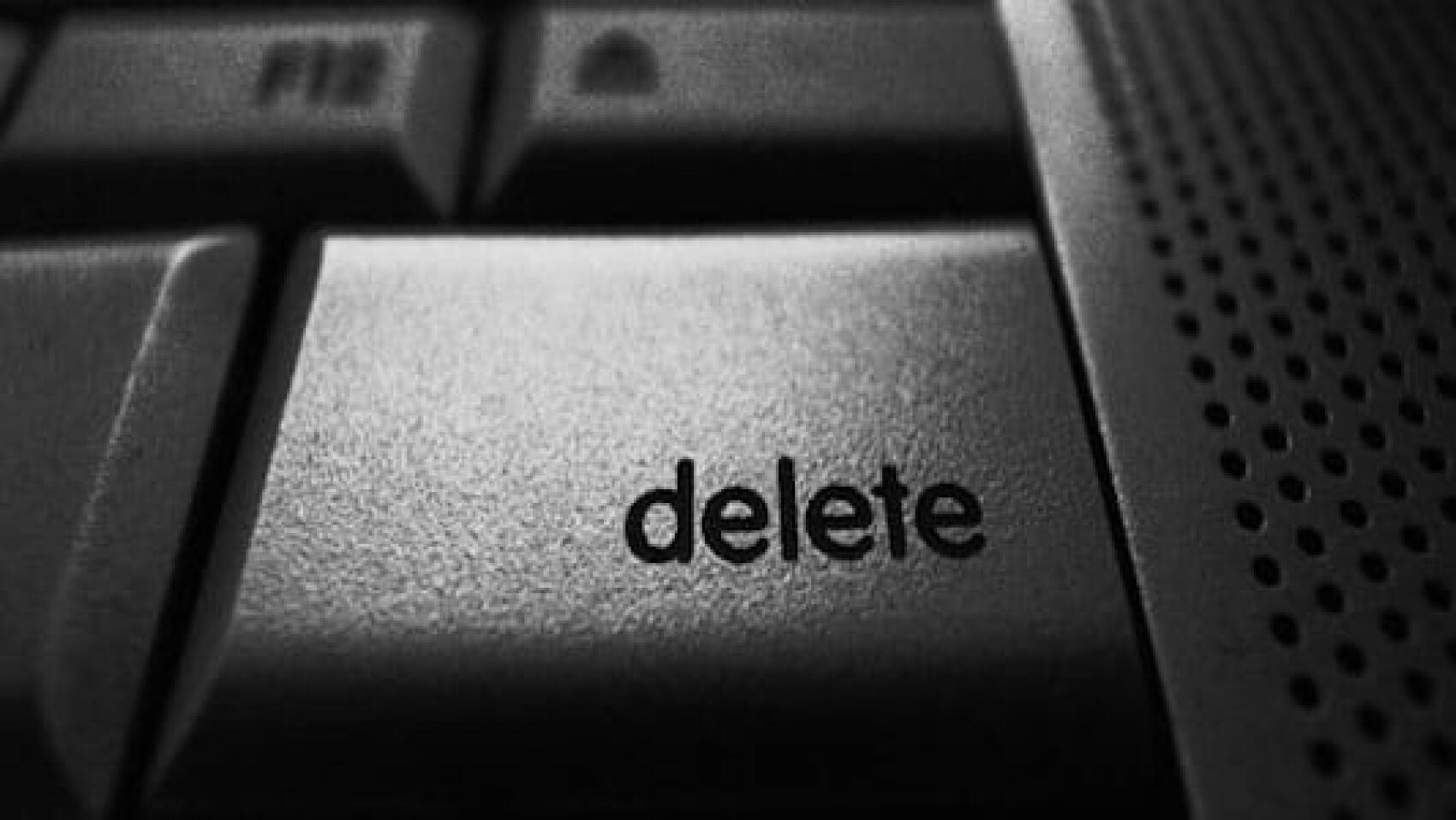 Vous voulez effacer vos traces sur le web ? Un site vous le permet