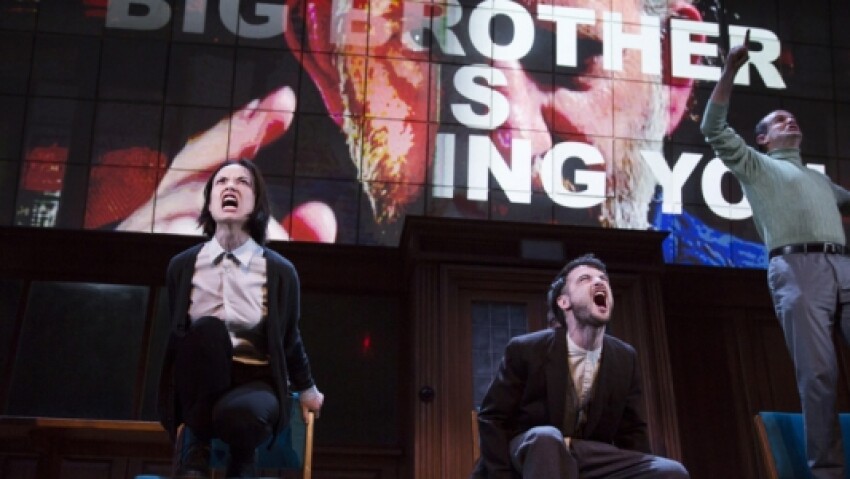 À Broadway, une adaptation de 1984 de George Orwell affole les spectateurs