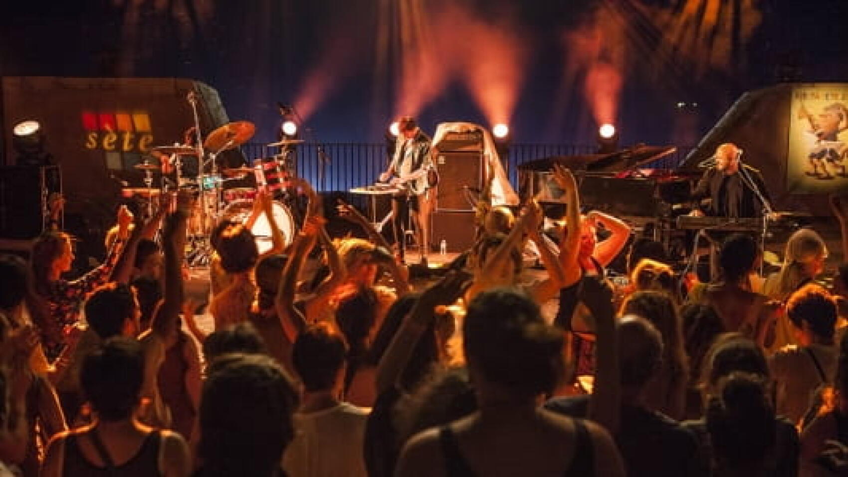 Le Fiest 'A Sète vu de l'intérieur