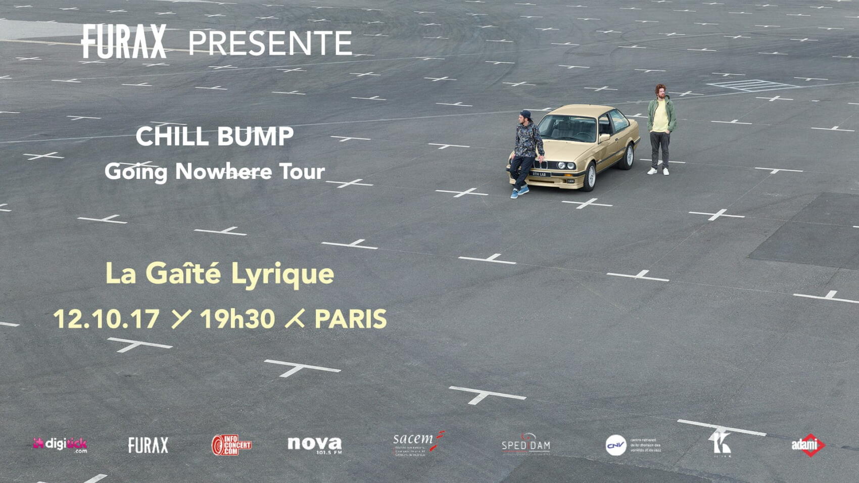 Le duo tourango-britannique Chill Bump monte sur la scène de la Gaîté Lyrique