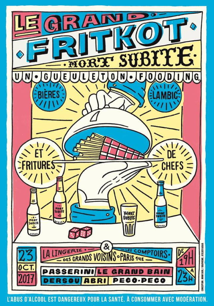 Une soirée de haute friture aux Grands Voisins