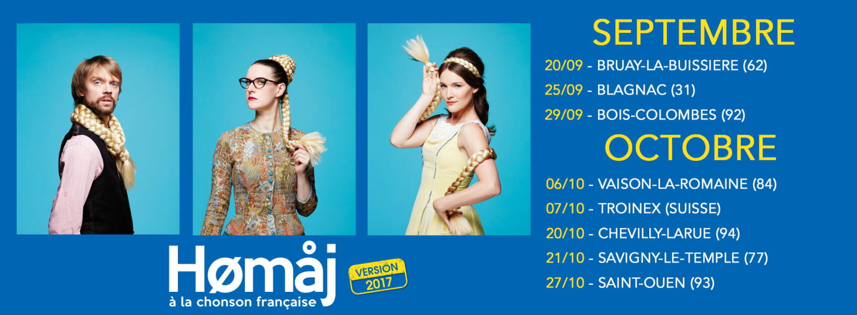 Une châtain, un vénitien et une brune déforment tout ce qu'on leur dit