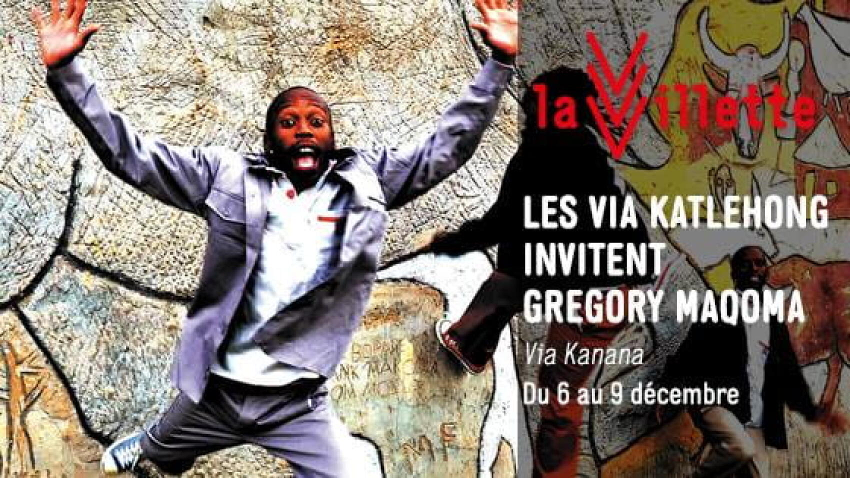 Un cousin hip-hop en représentation à la Grande Halle de la Villette