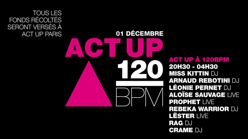 Act Up à 120 BPM | Paris