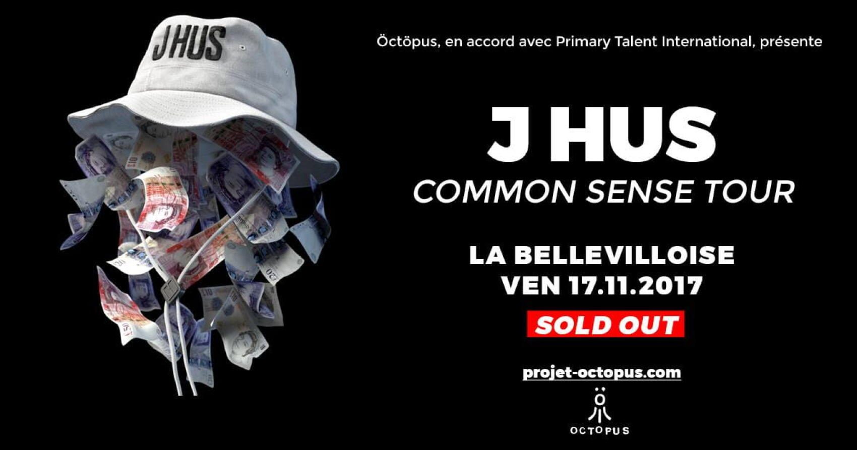 Grime'n'rap à la Bellevilloise ce vendredi 17 novembre