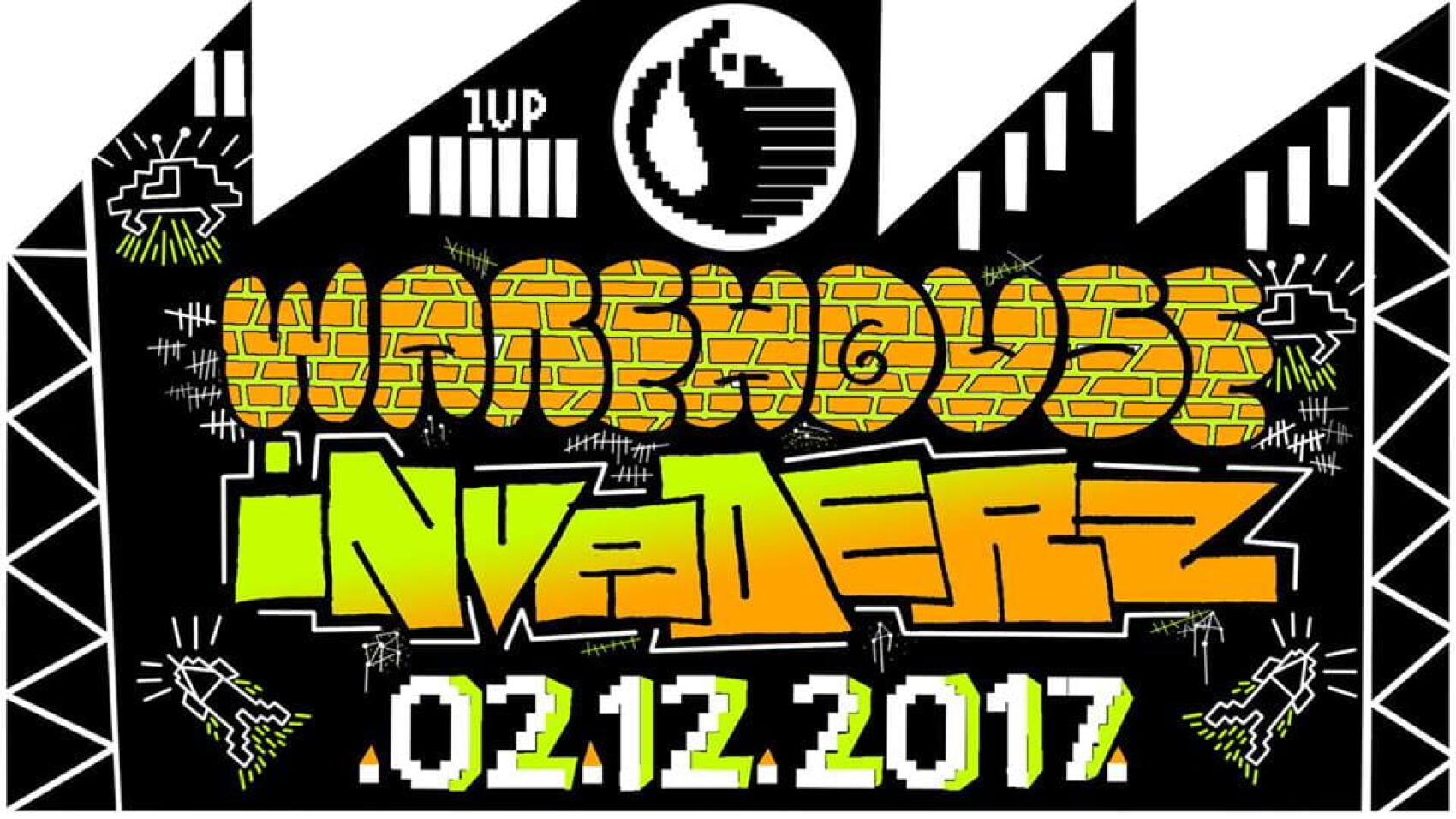 Sweatlodge Party Warehouse Invaderz | Nantes - La soirée qui fait passer le Burning Man pour un gros truc de nazes