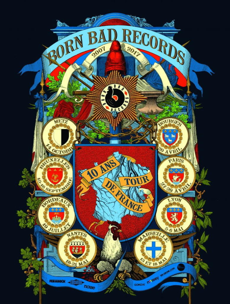 Un docu raconte les dix ans de Born Bad, label libre