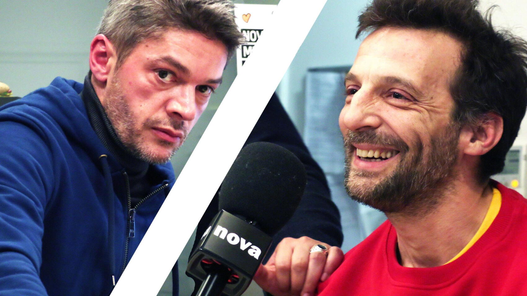 Samuel Jouy et Mathieu Kassovitz dans L'Heure De Pointe