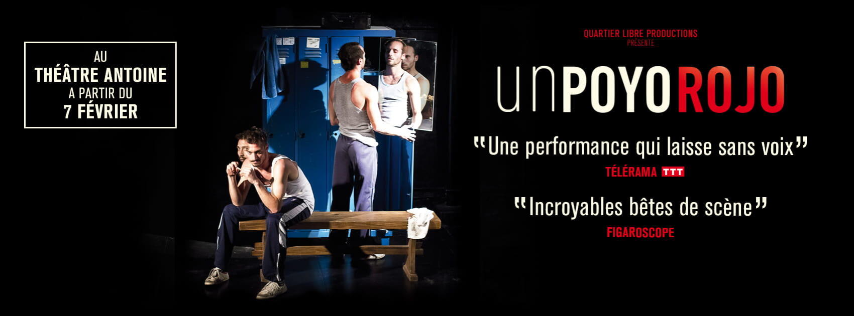 Expressionnisme corporel provocateur d'imagination, au Théâtre Antoine