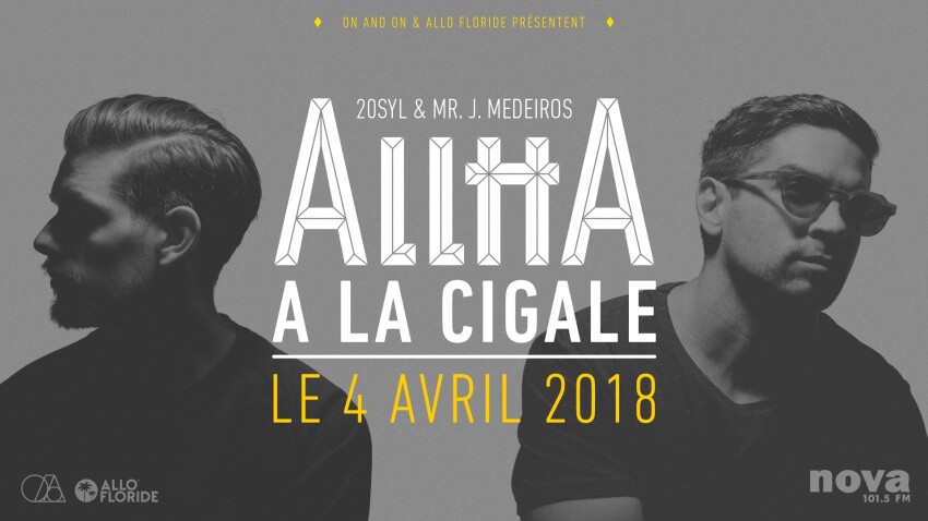 La Cigale aux anges avec le duo électronique et lumineux de J. Medeiros et 20syl.