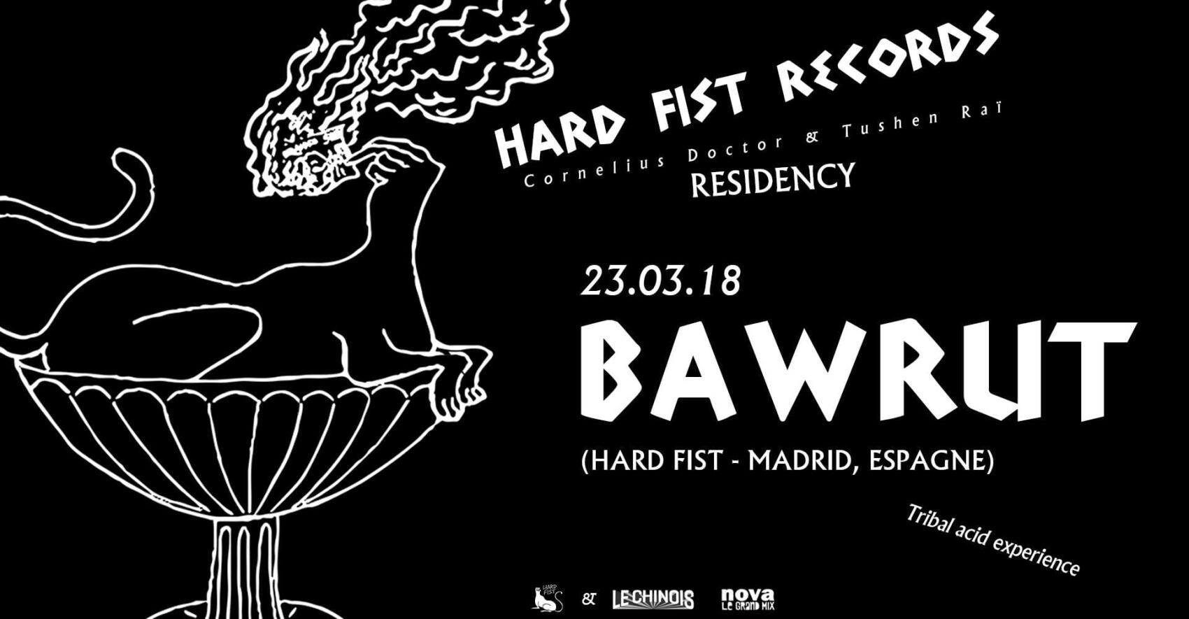 Tribal acid trip au Chinois pour la résidence parisienne de Hard Fist Records