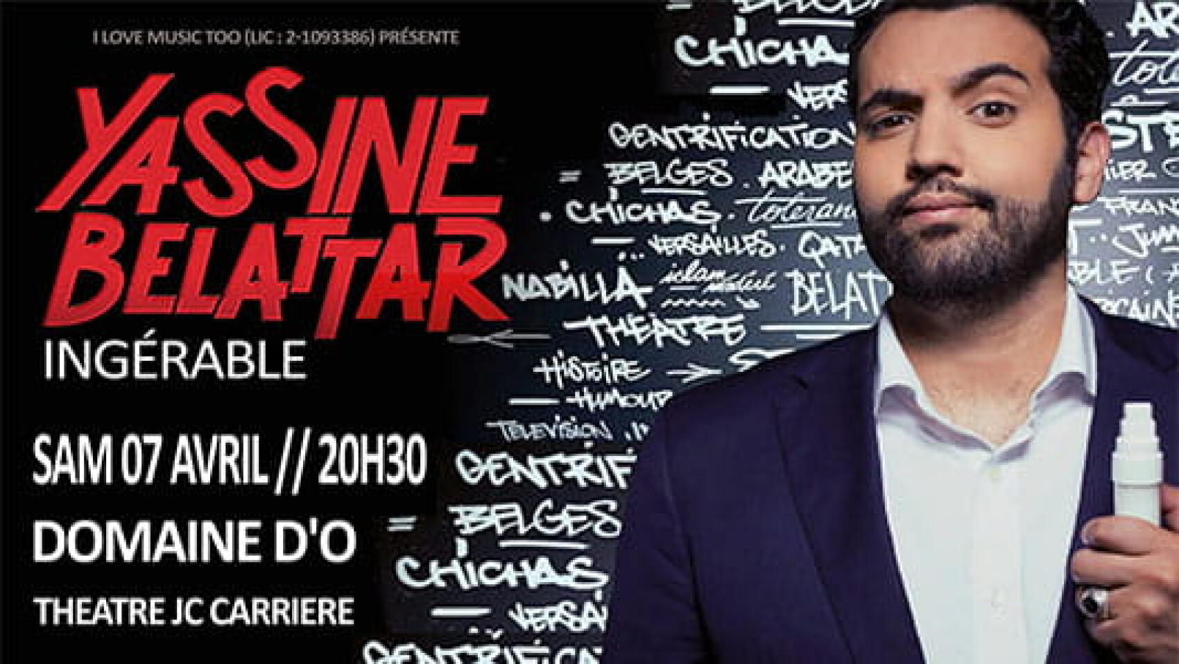 Ça dérange mais ça t’arrange : l’humoriste est au Théâtre Jean Claude Carrière le 7 avril 2018