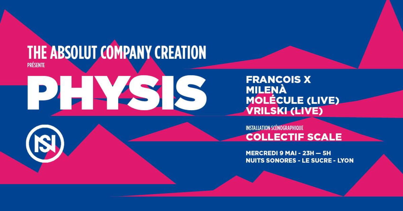 The Absolut Company Creation présente sa nouvelle création artistique dans le cadre de Nuits Sonores.