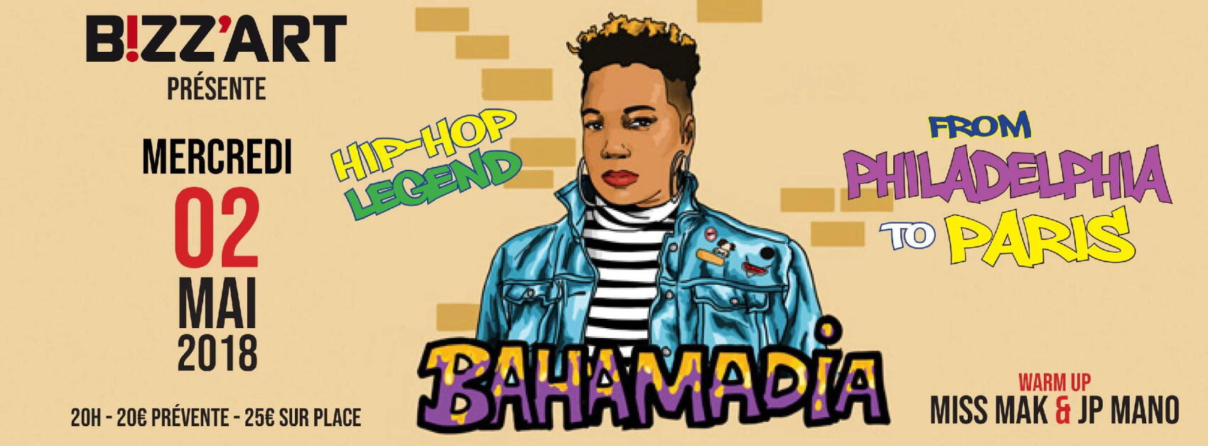 Old schooooool hip-hop au Bizzart ce mercredi 02 mai.