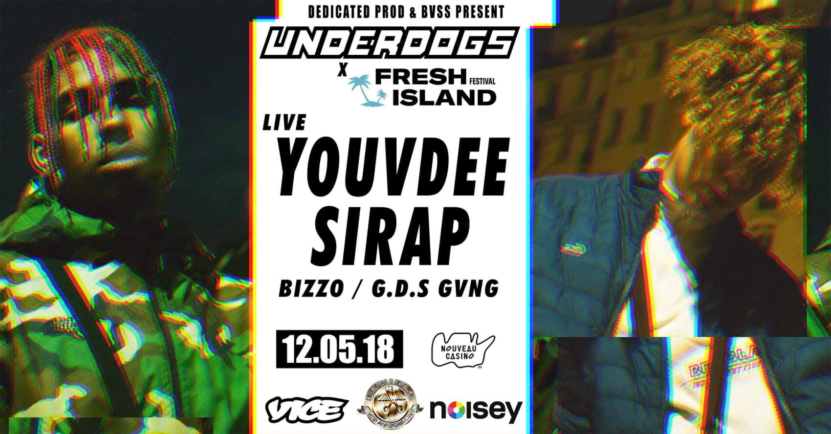 Soirée rap au Nouveau Cas pour une édition spéciale Fresh Island, all night long