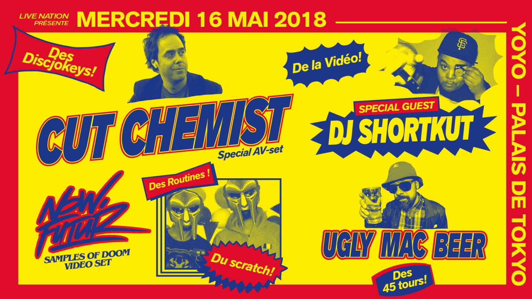 Hip-hop, trip-hop, funk et afrobeat au Yoyo