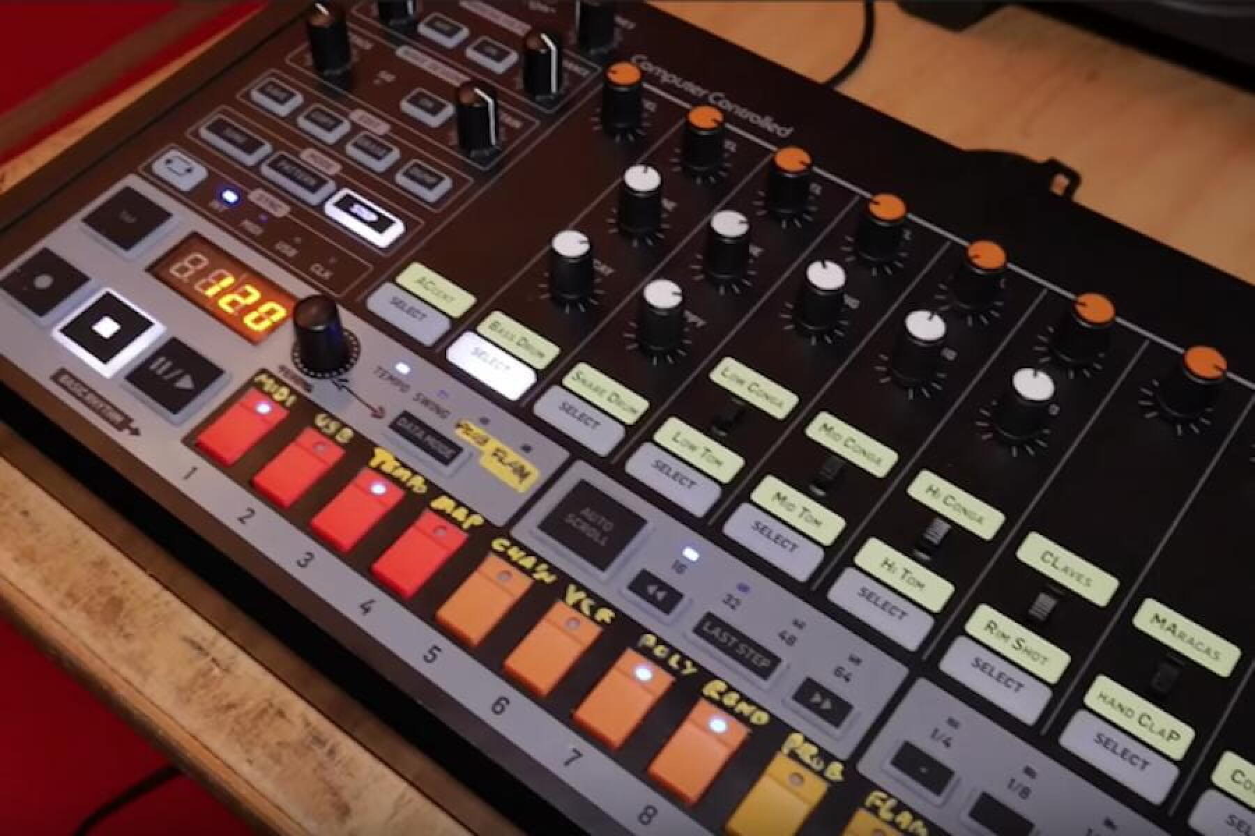 Les premières images de la TR-808 de Behringer - Radio Nova