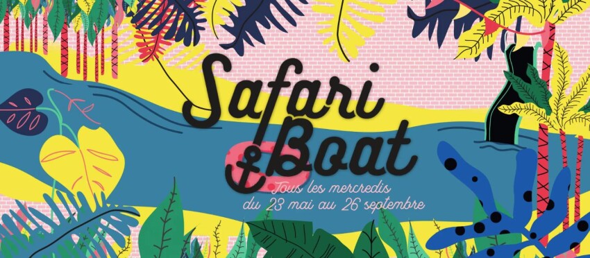 Le Safari Boat est un spot qui vous porte pour des sets pas comme les autres.