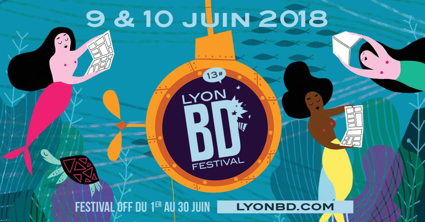 Comme son nom l'indique, c'est le festival de bédé de Lyon de cette année.