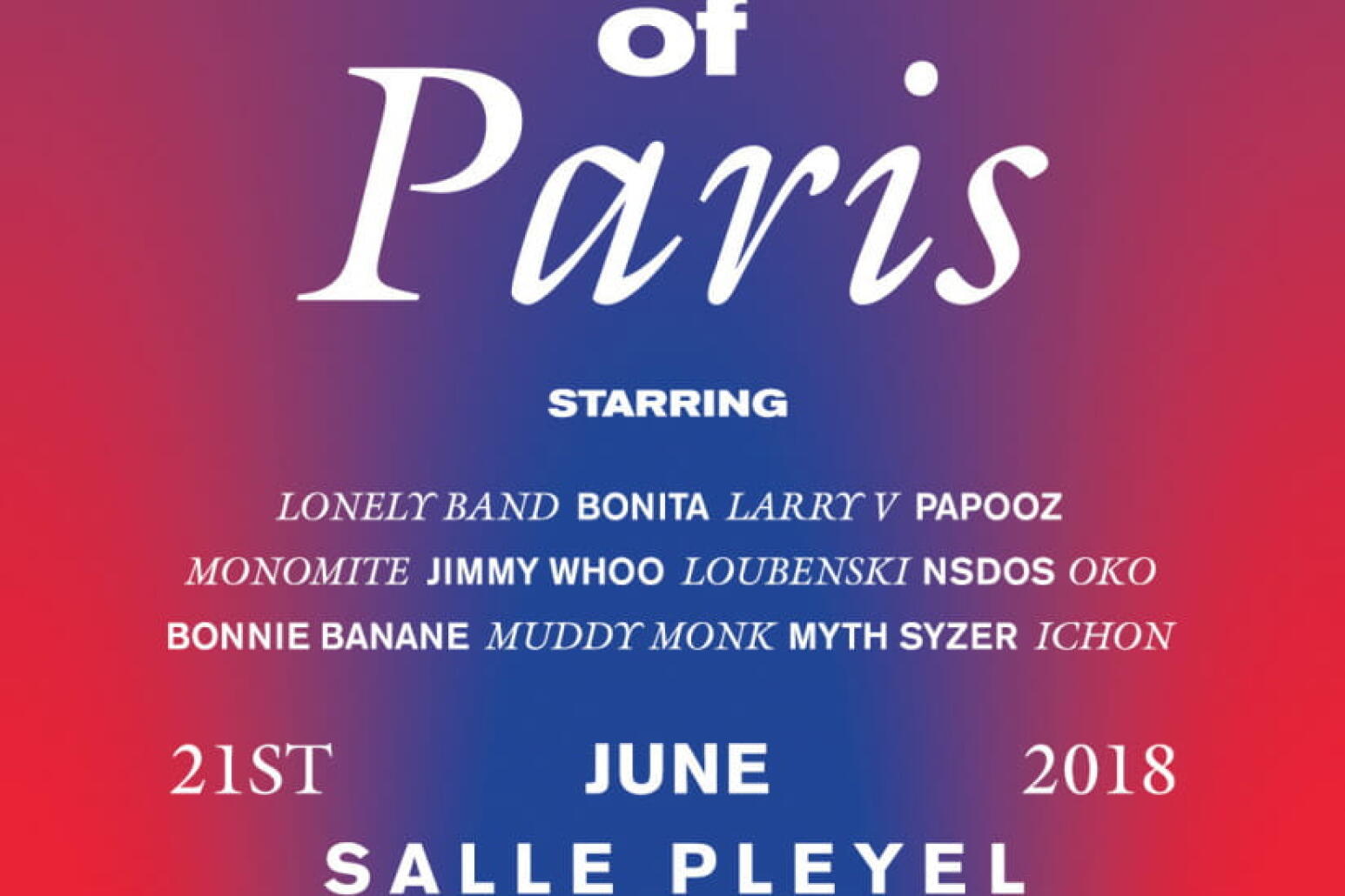 Pigalle à la Salle Pleyel : grande programmation pour grande fête de la musique.