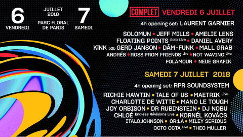 Plongez, entières, entiers, là où la musique se matérialise, les 6 et 7 juillet.