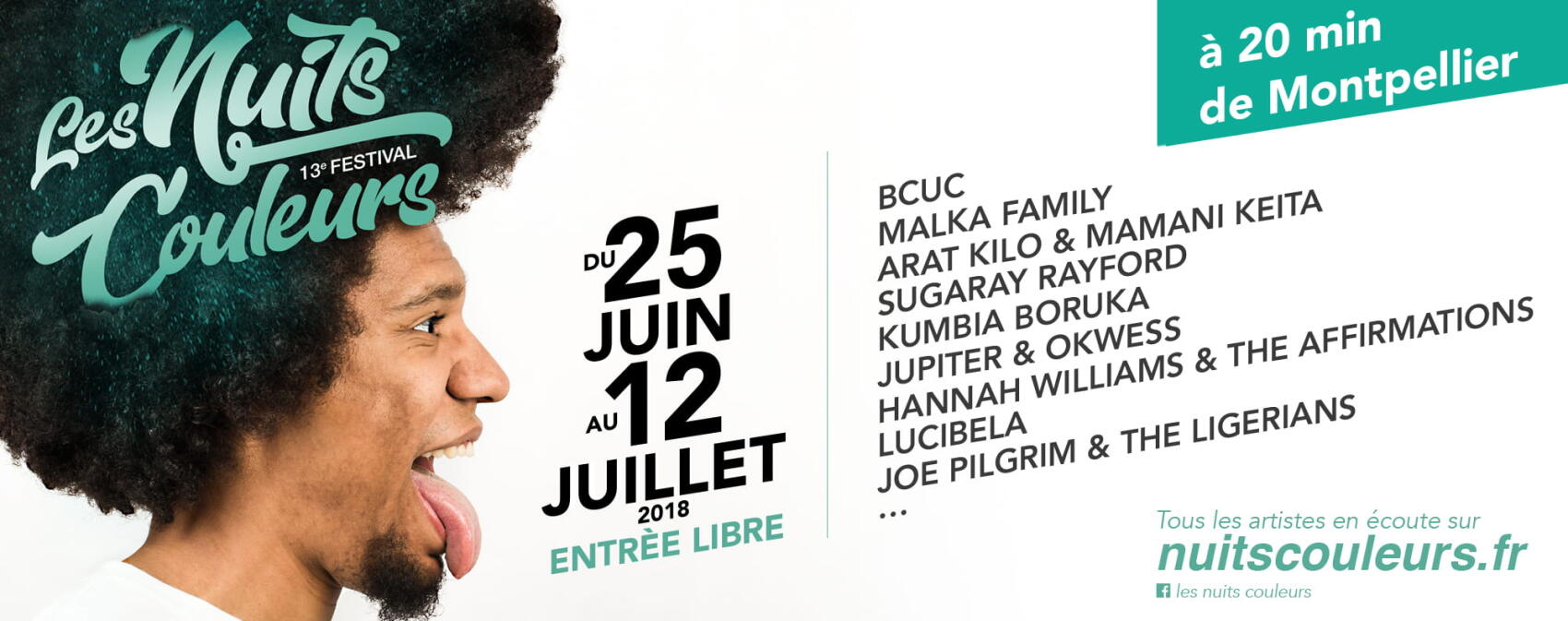 Festival vagabond des musiques du monde du 25 juin au 12 juillet 2018