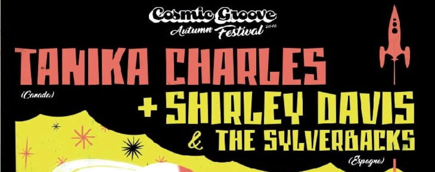 Cosmic Groove festival / part. 1 : this is (explosive) soul ! @ Montpellier. Un double plateau féminin: Shirley Davis & The Silverbacks + Tanika Charles & The Wonderfuls au Jam le 20 octobre 2018