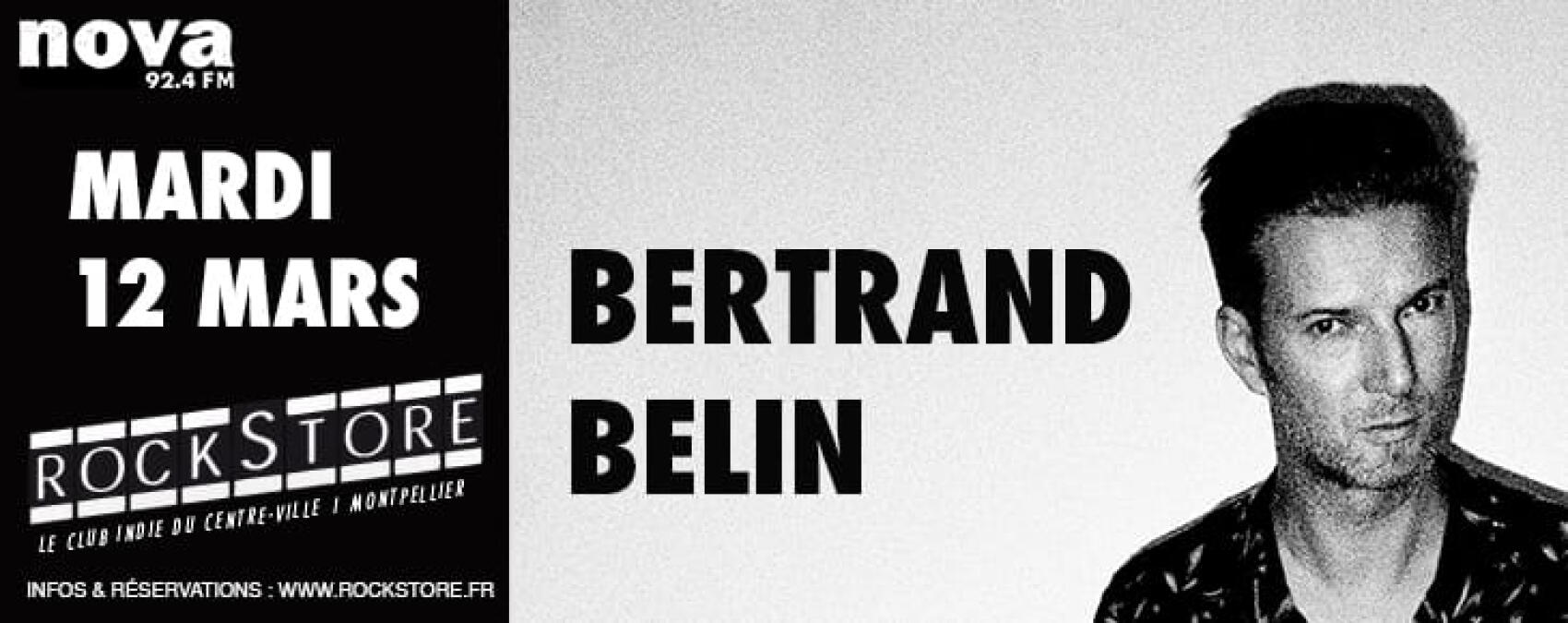 Bertrand Belin @ Montpellier. Le crooner vif-argent en concert au Rockstore le 12 mars 2019