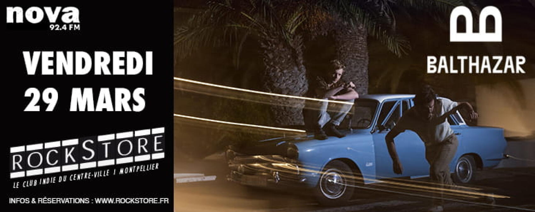 Balthazar @ Montpellier. Encore un concert « Rock it to the moon » qui fait le buzzz au Rockstore le 29 mars 2019