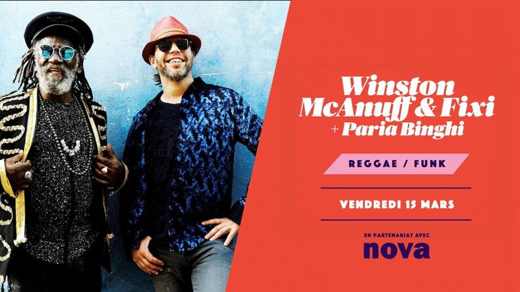 Winston McAnuff & Fixi | Chelles