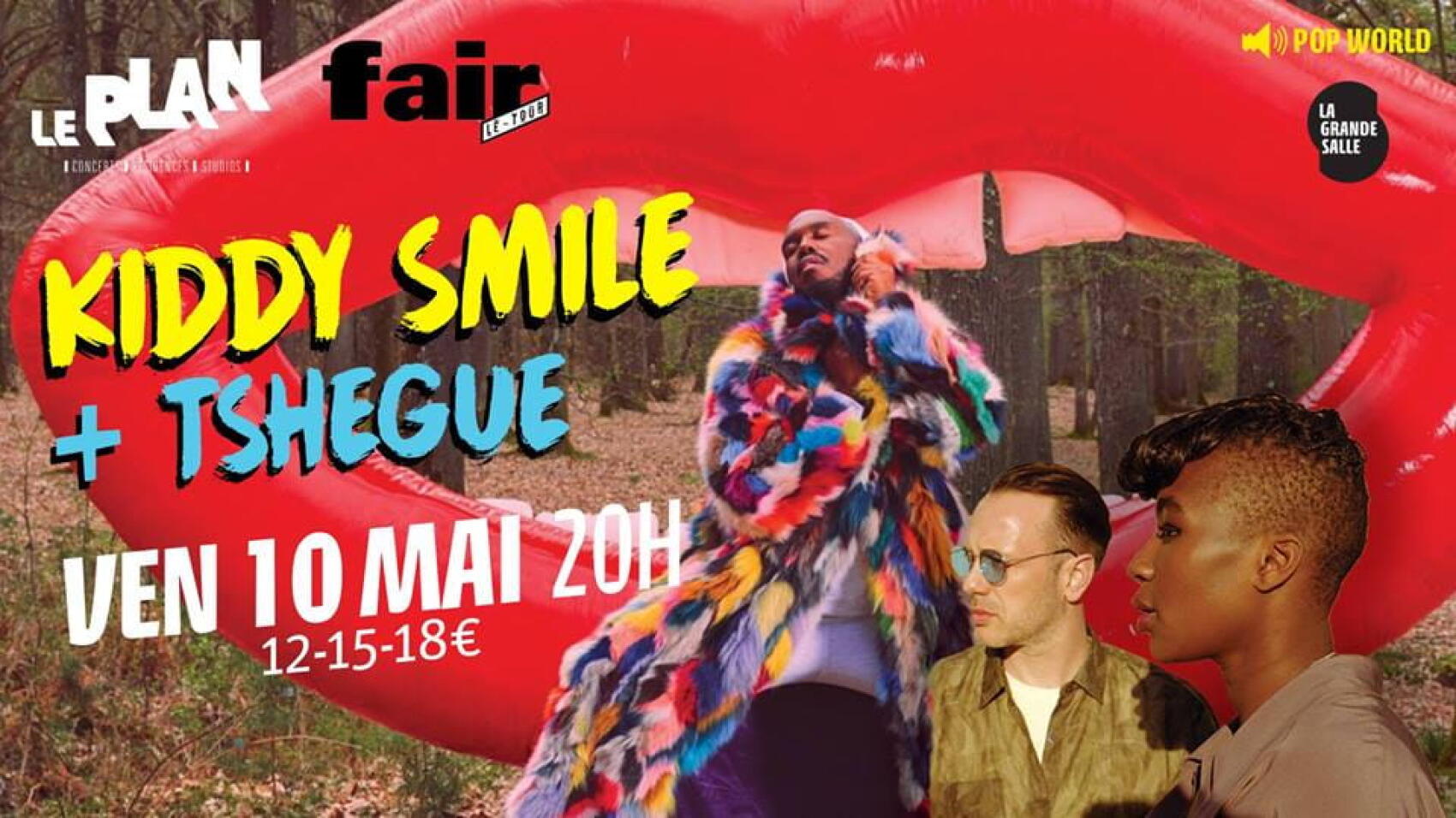 Fair le Tour : Tshegue + Kiddy Smile | Ris Orangis