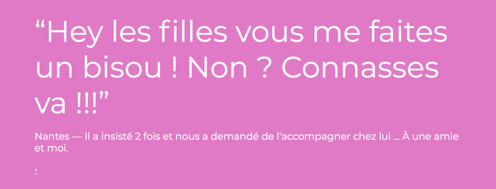 « Paye ta shnek » casse sa pipe