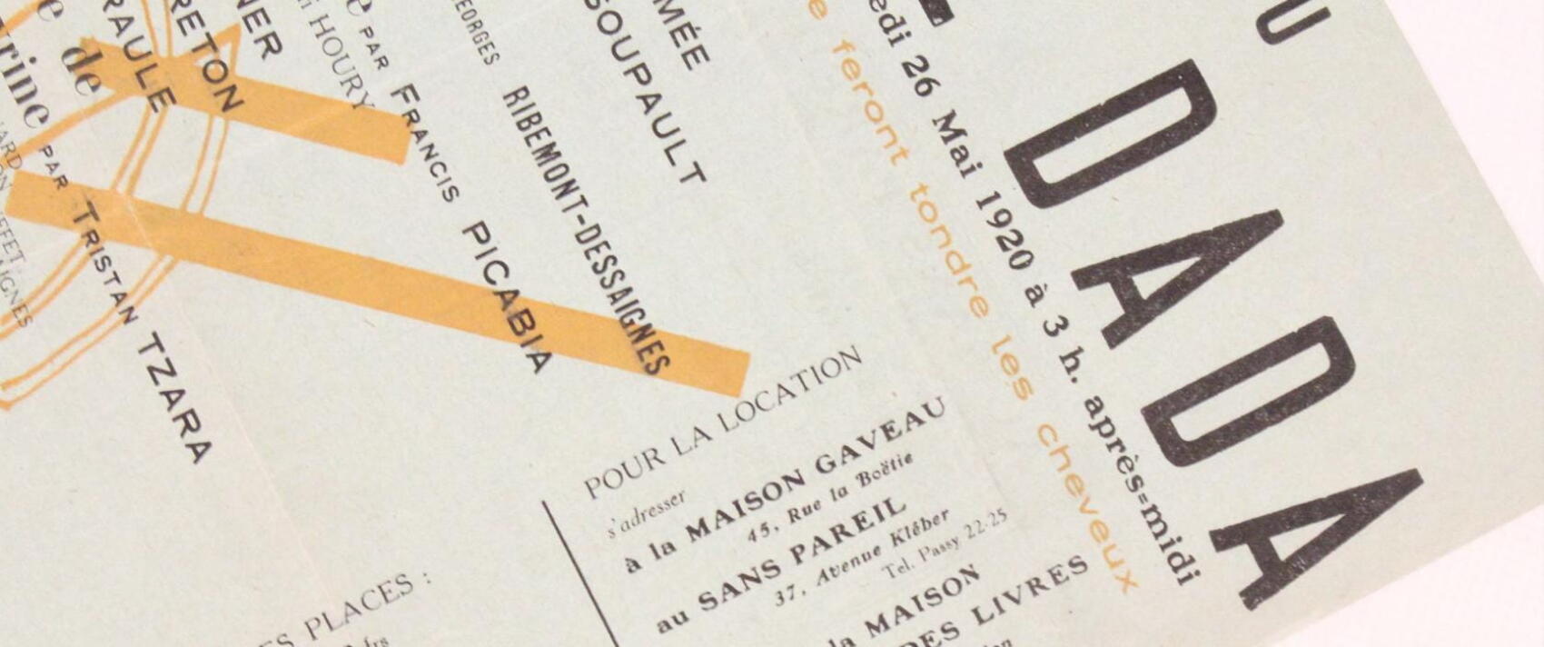 Walter Serner : Dada Rasta !