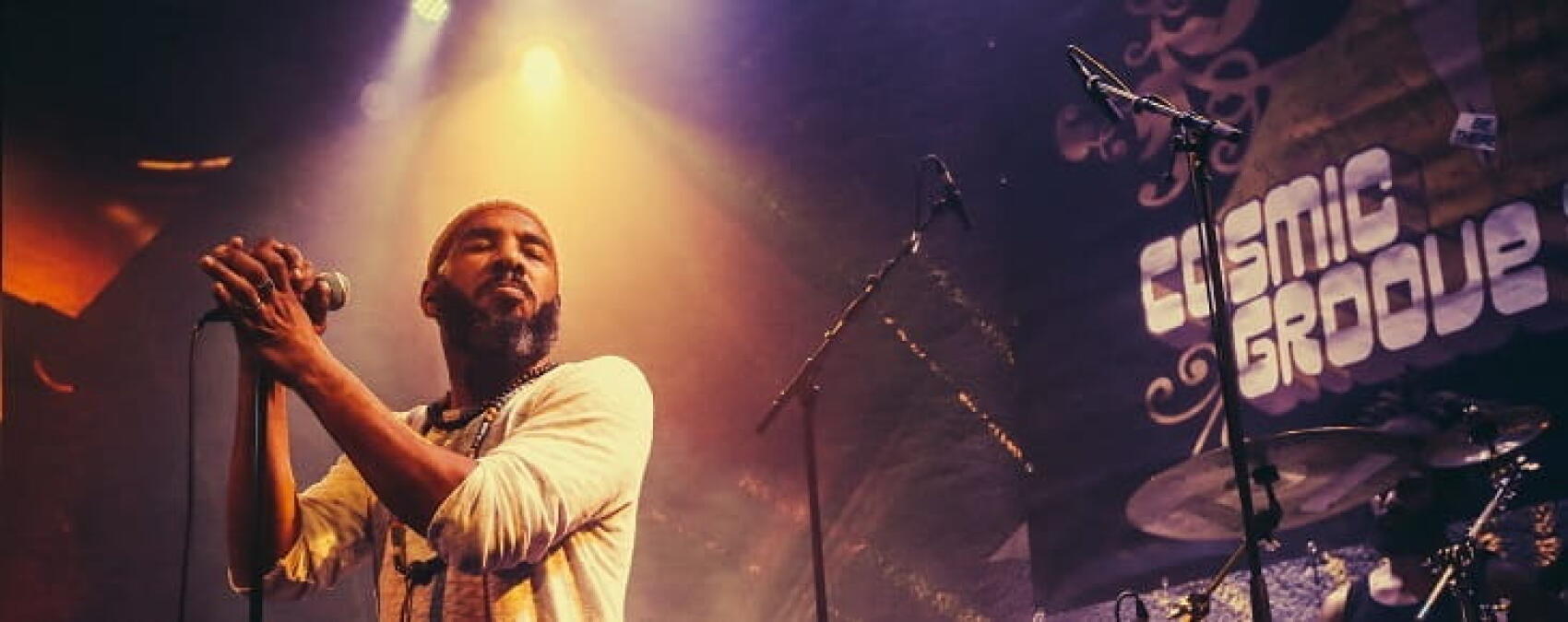 Anthony Joseph + David Walters @ montpellier. En concert pour les 20 ans de Cosmic Groove au Rockstore le 26 octobre 2019