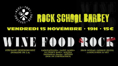 Wine Food Rock