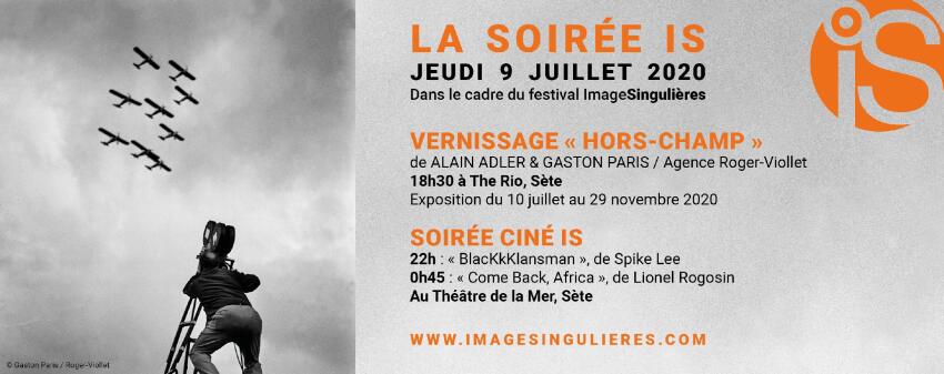 Soirée ImageSingulières: vernissage et projections @ Sète le 9 juillet 2020
